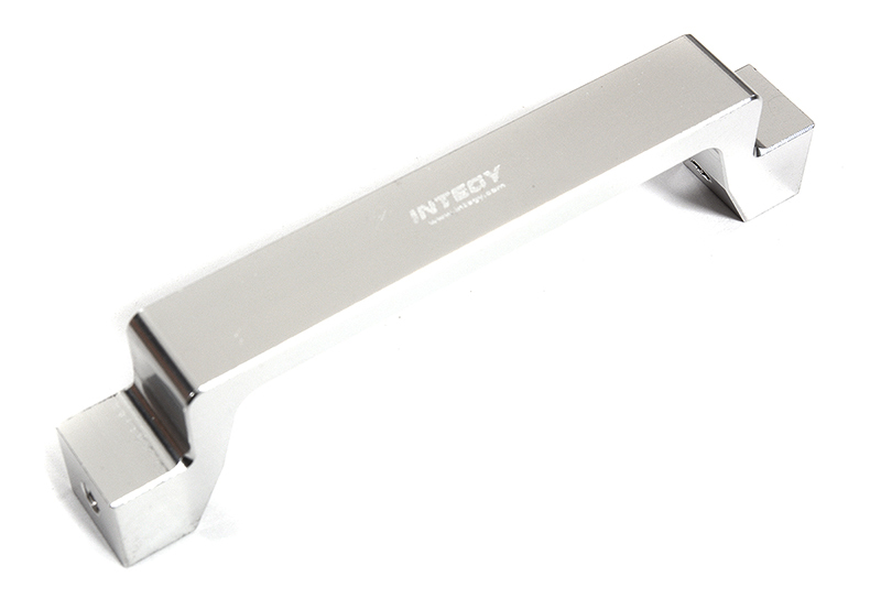 C30051SILVER Billet Machined Rear Shock Tower Brace for Tamiya Scale Off-Road CC02 - Image 1