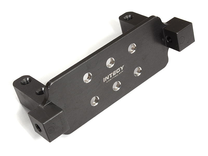 C30055GUN Billet Machined Front Steering Servo Mount for Tamiya Scale Off-Road CC02 - Image 1