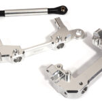 Machined F&R Bumper Mounts w/ Steering Servo Mount & Linkage for Axial SCX10 III