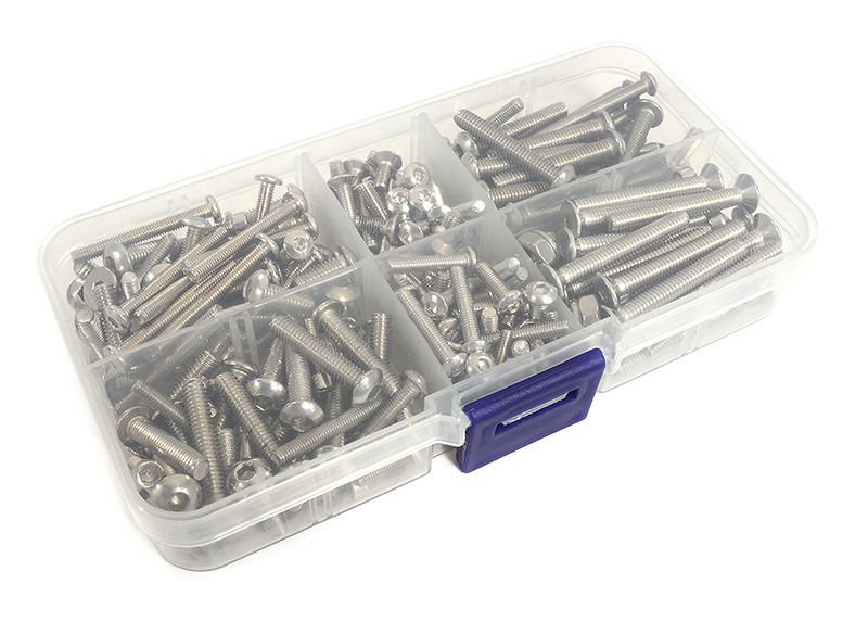 C30062 Replacement Stainless Steel Screw & Hardware Set for 1/7 Unlimited Desert Racer - Image 1