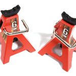 Realistic Model 6 Ton Jack Stands (2) for 1/10, 1/8 Scale & Rock Crawler