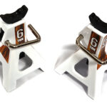 Realistic Model 6 Ton Jack Stands (2) for 1/10, 1/8 Scale & Rock Crawler