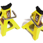 Realistic Model 6 Ton Jack Stands (2) for 1/10, 1/8 Scale & Rock Crawler