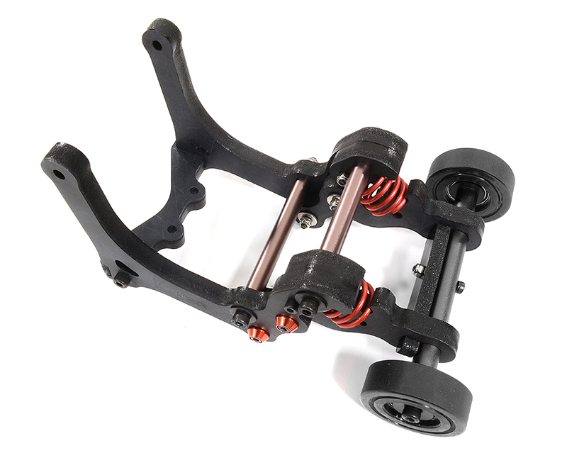 C30087BLACK Wheelie Bar Set for Traxxas X-Maxx 4X4 - Image 1