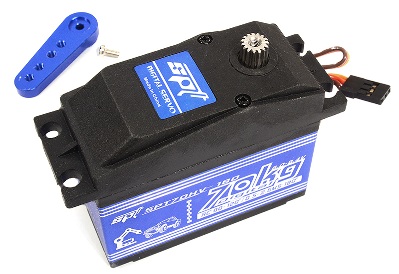 C30096 SPT70HV-180 70kg MG 66x30x58mm Large Scale Digital Servo - Image 1