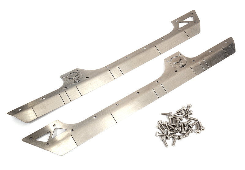 C30102SILVER Realistic Side Add-On for Jeep Wrangler Body 1/10 Scale 313mm WB - Image 1