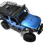Realistic 1/10 Custom Scale Blue Crawler JW10-S+Cage 2.4GHz Radio Control RTR