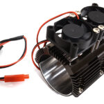 Motor Heatsink+Twin Cooling Fan for Traxxas Summit & E-Revo (Motor: 41-43mm OD)