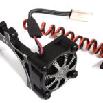 Alloy Motor Mount + Cooling Fan for TRX-4 & SCX10 (Motor: 36mm O.D.)