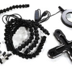 Soldering Workstation Stand w/ LED Light & Magnifying Glass