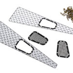 Realistic Alloy Diamond Plate Overlay Panels for Traxxas TRX-4 Crawler
