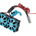 Alloy Mount + Thermo Controlled Twin Cooling Fan for Motor 36mm O.D.