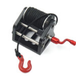 Realistic Hand Wound Winch for 1/10 Scale Rock Crawler
