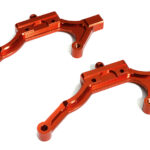 Billet Machined Rear Body Mount Braces for Associated DR10 Drag Race Car RTR