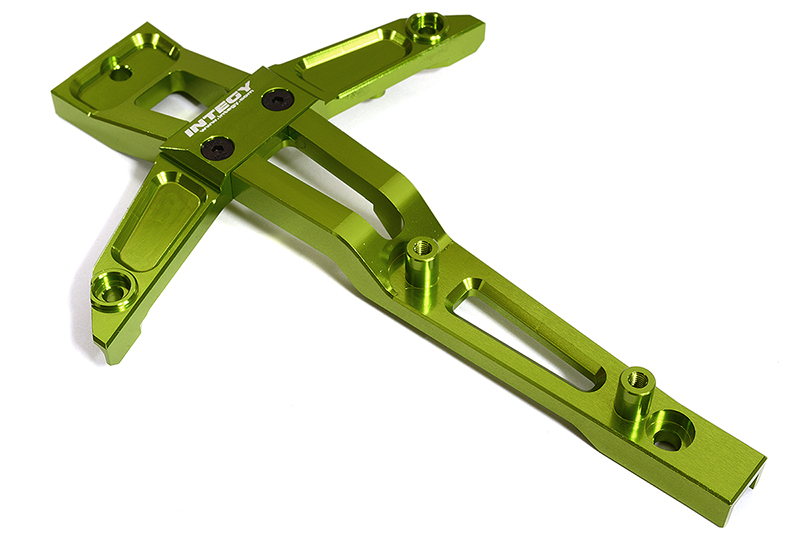 C30182GREEN Billet Machined Front Chassis Brace for Traxxas 1/10 Maxx 4S Truck 8921 - Image 1