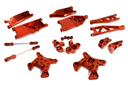 Billet Machined Alloy Suspension Kit for 1/5 Kraton 4X4 8S BLX Speed Monster