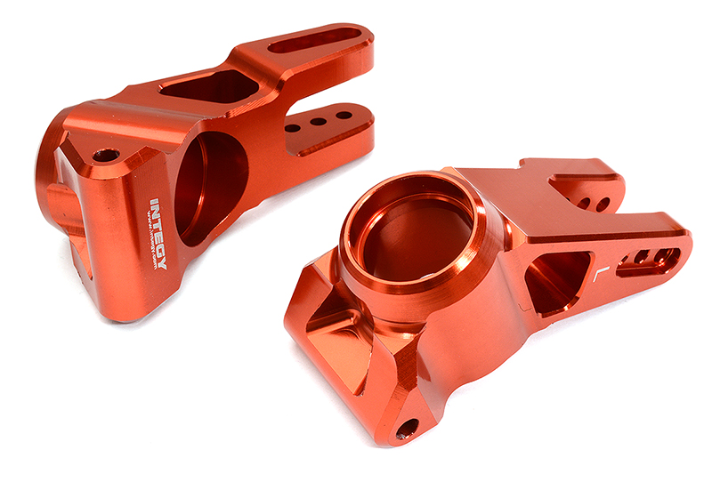 C30185RED Billet Machined Rear Hub Carriers for Arrma 1/5 Kraton 4X4 8S BLX ARA330565 - Image 1