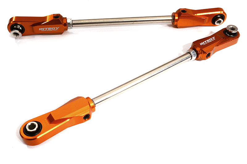 C30188ORANGE Machined Rear Upper Turnbuckle Links for Arrma 1/5 Kraton 4X4 8S BLX ARA340156 - Image 1