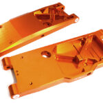 Billet Machined Rear Lower Arms for Arrma 1/5 Kraton 4X4 8S BLX ARA330590