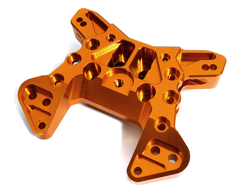C30190ORANGE Billet Machined Front Shock Tower for Arrma 1/5 Kraton 4X4 8S BLX ARA320475 - Image 1