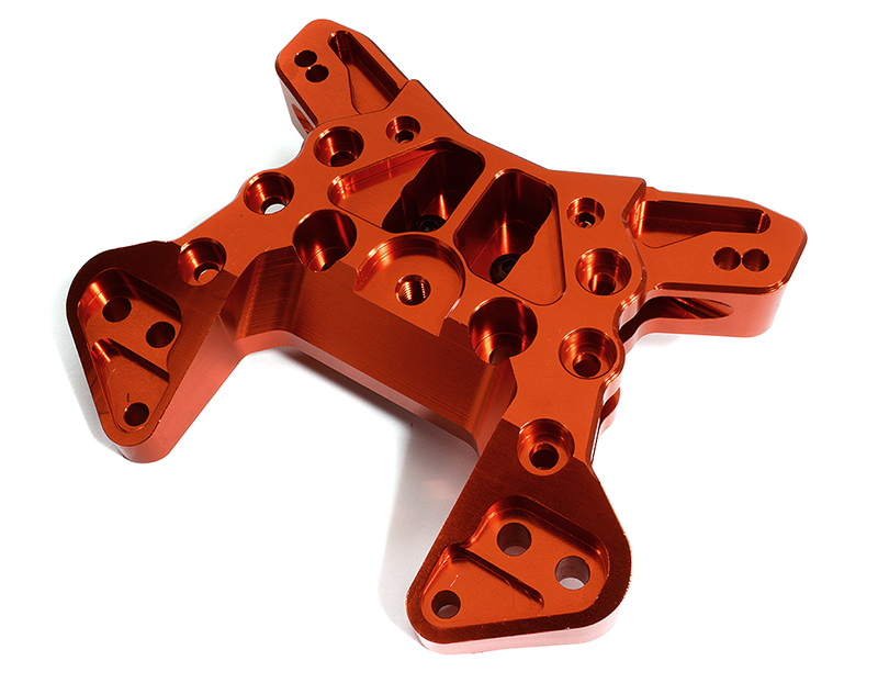 C30190RED Billet Machined Front Shock Tower for Arrma 1/5 Kraton 4X4 8S BLX ARA320475 - Image 1