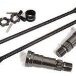 Universal Drive Shafts w/ +12mm Ext. Stub Axles (2) for TRX 8S X-Maxx 4X4 7750X