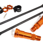 Universal Drive Shafts w/ +12mm Ext. Stub Axles (2) for TRX 8S X-Maxx 4X4 7750X