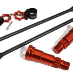Universal Drive Shafts w/ +12mm Ext. Stub Axles (2) for TRX 8S X-Maxx 4X4 7750X