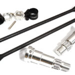 Universal Drive Shafts w/ +12mm Ext. Stub Axles (2) for TRX 8S X-Maxx 4X4 7750X