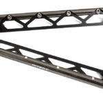 Grey Machined Side Protection Nerf Bars for Traxxas 1/10 Maxx 4S Truck 8923