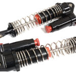 Alloy 100mm Type Piggyback Shock (2) w/ Rebound Adjust for 1/10 Scale Crawler
