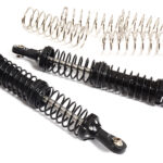 Realistic Billet Machined Shock Set (2) for Axial SCX10 III Crawler (L=95mm)