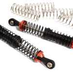 Realistic Billet Machined Shock Set (2) for Axial SCX10 III Crawler (L=95mm)