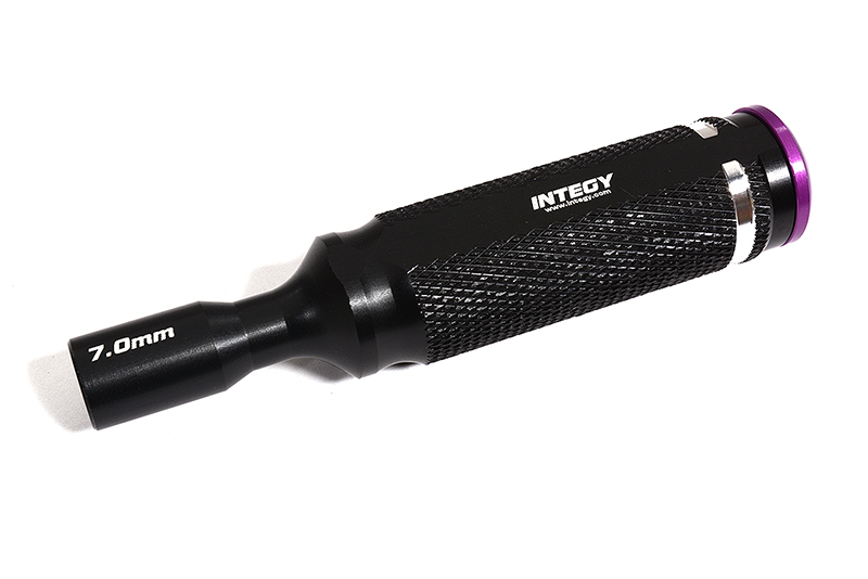 C30207PURPLE QuickPit 7mm Hex Nut Driver (Handle: 18mm O.D.) - Image 1
