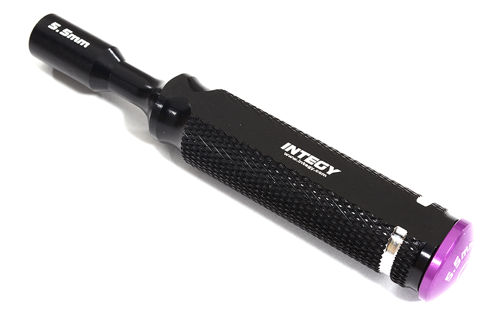 C30208PURPLE QuickPit 5.5mm Hex Nut Driver (Handle: 14mm O.D.) - Image 1