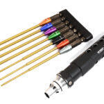 QuickPit 7 Sizes, Wrench w/ Allen Hex Tip Set (0.05 1.5 1/16 5/64 2.5 3/32 3.0)