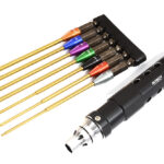 QuickPit 7 Sizes, Wrench w/ Allen Hex Tip Set (0.05 1.5 1/16 5/64 2.5 3/32 3.0)