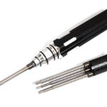 QuickPit Metric Size Allen Hex Wrench 4 Sizes Set (1.5, 2, 2.5 & 3mm)