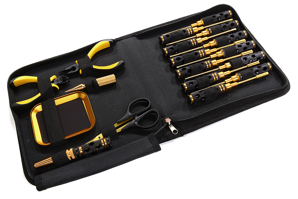 C30236 Complete 18pcs RC Tool Set w/ Carrying Bag - Image 1