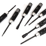 7pcs Essential RC Tool Set, Allen Hex, Screw & Nut Drivers