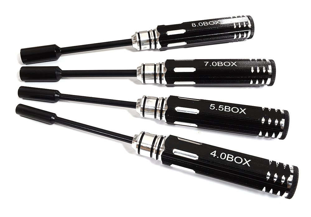 C30241 Metric Size Hex Nut Driver Set 4pcs (4, 5.5, 7 & 8mm) - Image 1