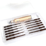 12 Sizes Mini Tool Set w/ Carrying Case (Allen Hex, Phillips, Flat & Torque)
