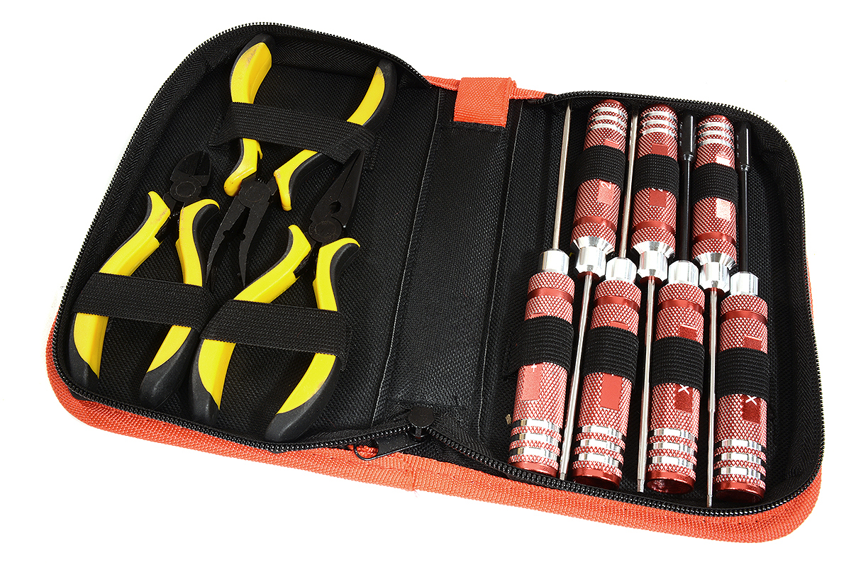 C30250 Complete 10pcs RC tool Set w/ Carrying Bag - Image 1