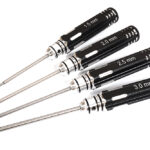 Metric Size Allen Hex Wrench Set - 4pcs (1.5, 2, 2.5 & 3mm)