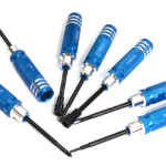 7pcs Essential RC Tool Set, Allen Hex, Screw & Nut Drivers