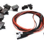 Realistic Spot Light (6) Set w/ LED for 1/10 & 1/8 Scale