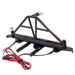 Realistic Front & Rear Bumper w/LED for Traxxas TRX-4 & Axial SCX10 III & SCX-10 - Image 3