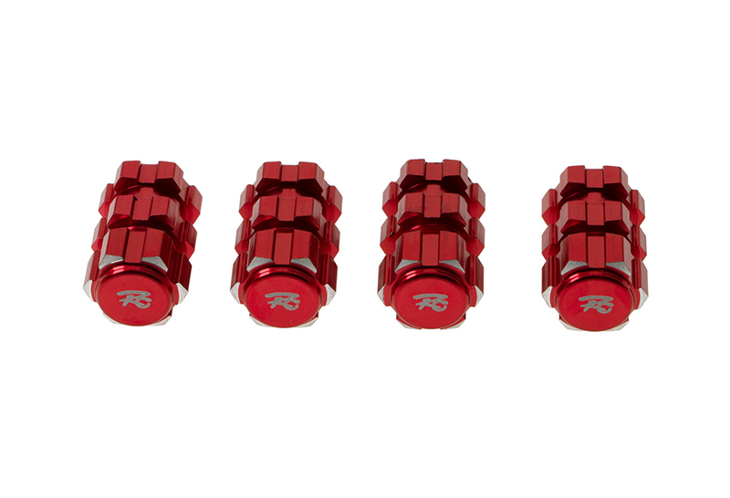 C30284RED Alloy 17mm Hex Wheel Hubs Conversion +10mm Width for Traxxas 1/10 Maxx 4S - Image 1
