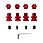 Alloy 17mm Hex Wheel Hubs Conversion +10mm Width for Traxxas 1/10 Maxx 4S - Image 2