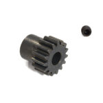 Billet Machined 0.8 Steel 32 Pitch Pinion 15T for BL Applications w/ 5mm Shaft